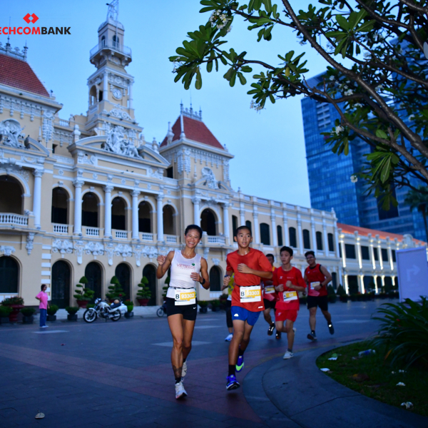 Những cảm xúc vượt trội khó quên cùng giải chạy Marathon Quốc tế HCM Techcombank lần 5